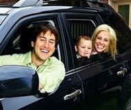 photo of auto with family